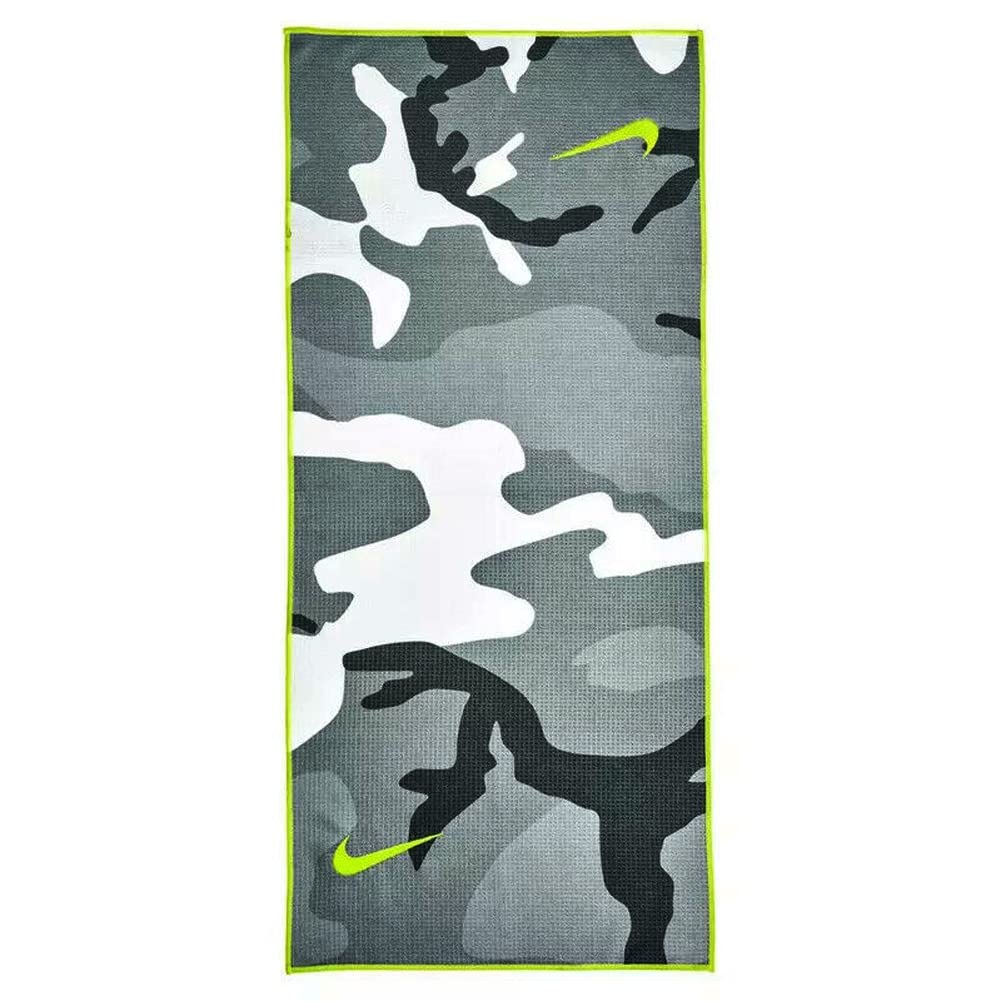 Nike Caddy Golf Towel Anthracite/Volt - Renee Lane Company