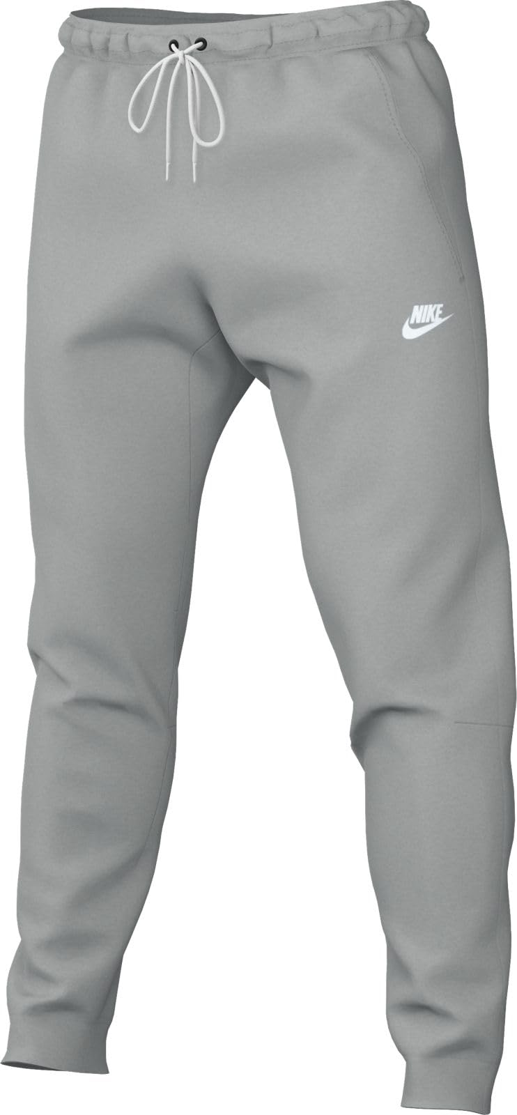Nike Club Mens Woven Tapered Leg Pants (LT Smoke Grey/White DX0623-077) Size X-Large - Renee Lane Company