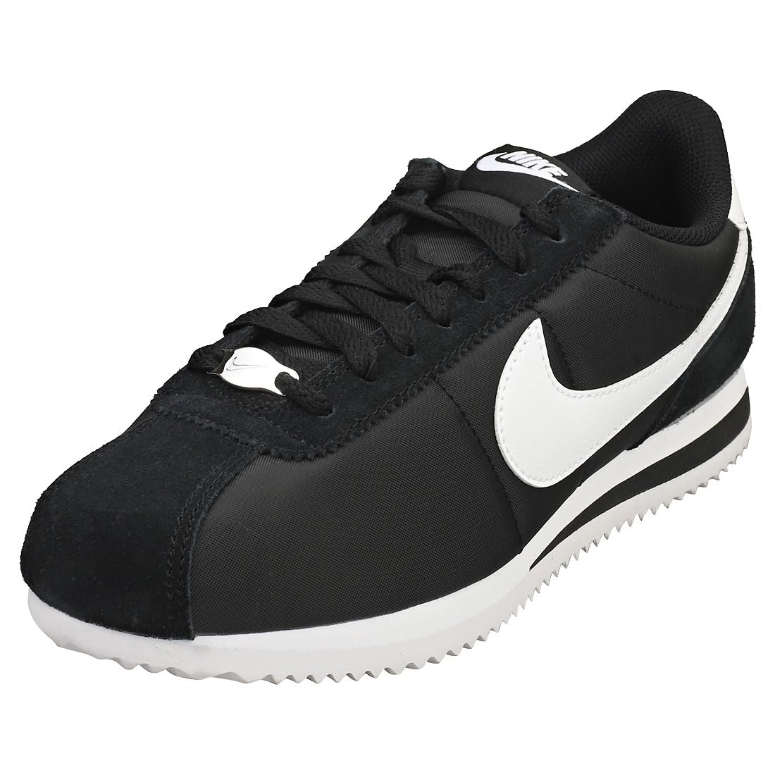 Nike Cortez TXT Womens Shoes Size- 6 Black/White - Renee Lane Company