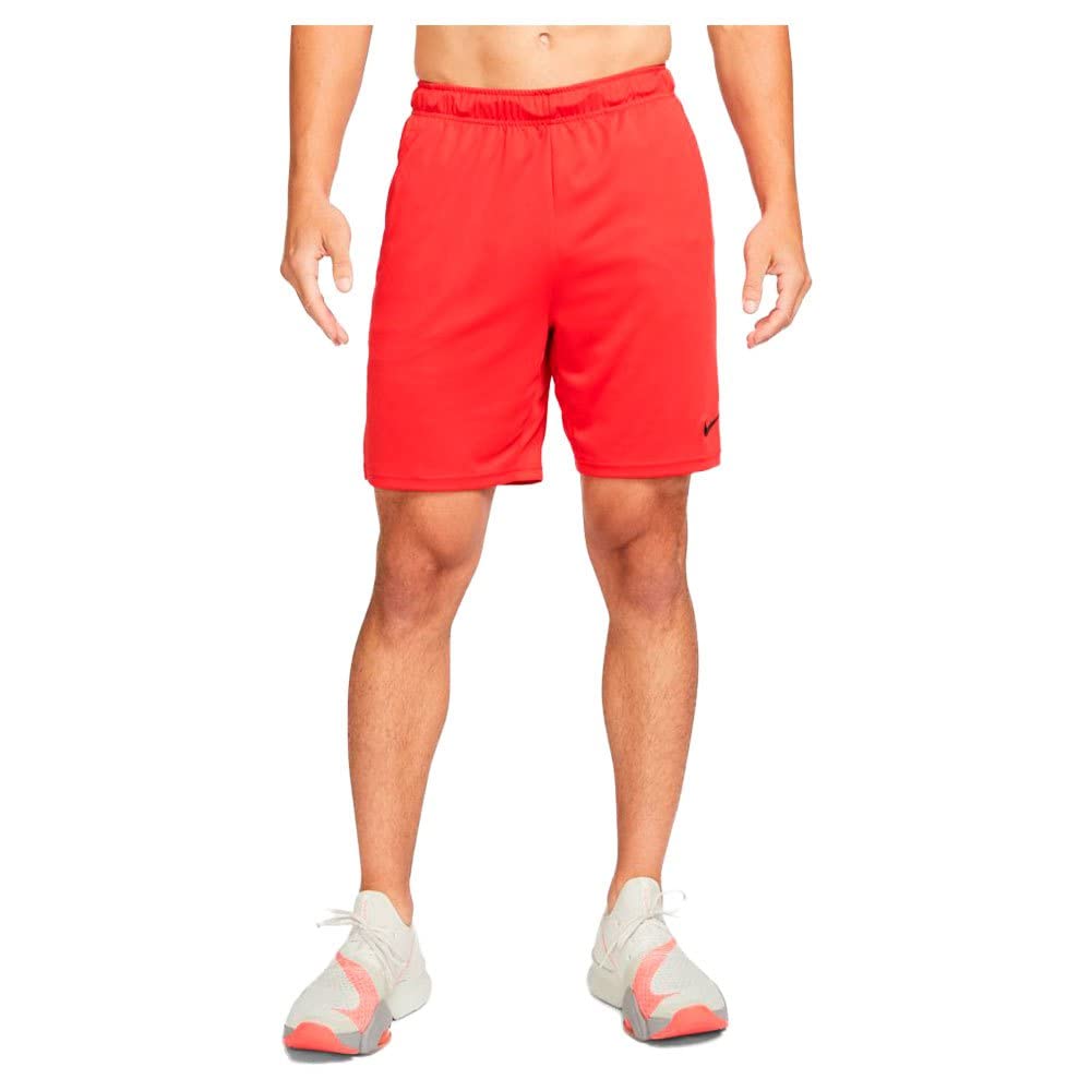 Nike DF Knit Short 6.0 Training Shorts Red | Black Large - Renee Lane Company