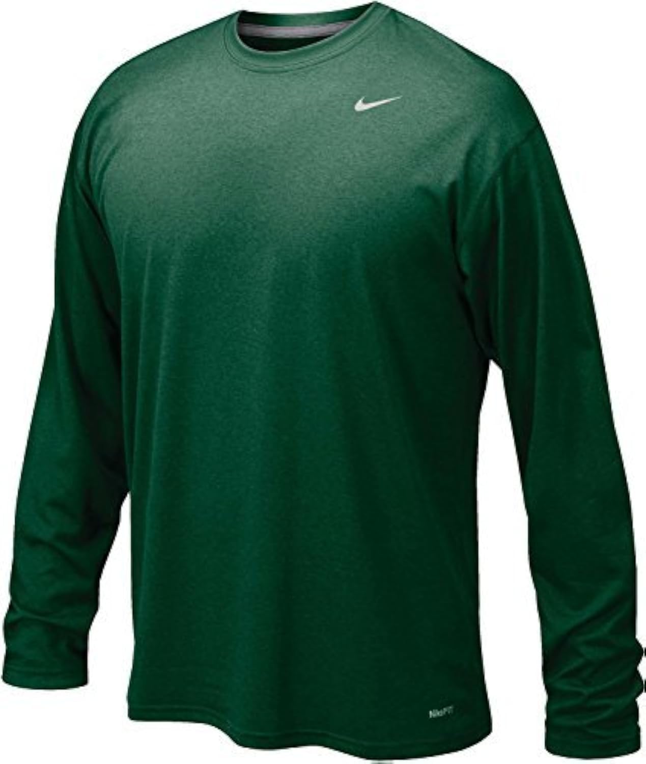Nike Dk Green Legend Long Sleeve Performance Shirt (Extra Large) - Renee Lane Company