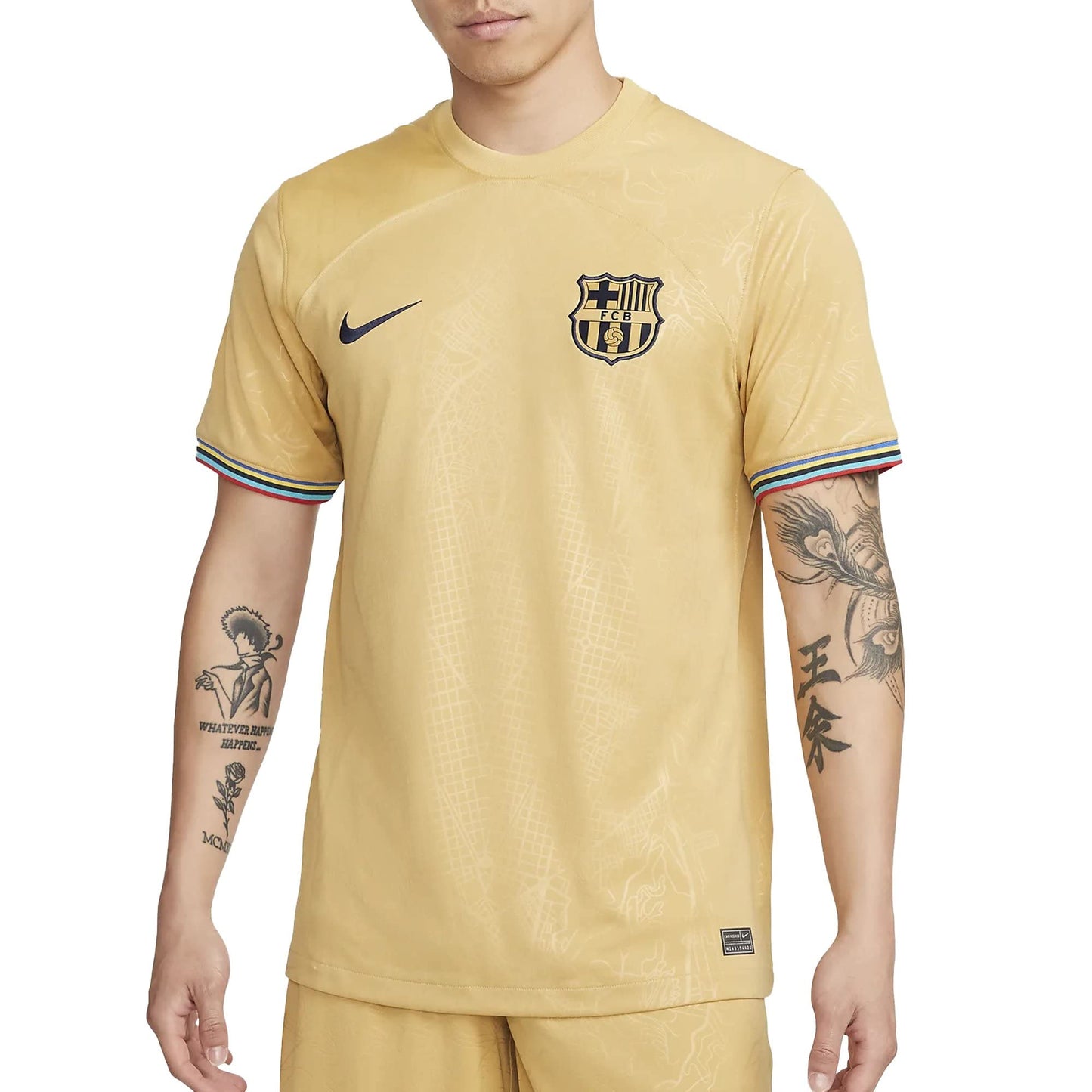 Nike FC Barcelona 2022-2023 Mens Away Soccer Jersey (as1 Alpha l Regular Regular Large) - Renee Lane Company