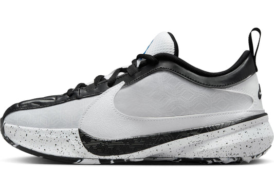 Nike Giannis Freak 5 Big Kids Basketball Shoes (DZ4486-100 White/Black/Photo Blue/White) Size 5.5 - Renee Lane Company