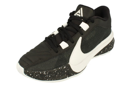 Nike Giannis Freak 5 Mens Basketball Shoes (DX4985-003 Black/Pure Platinum/White) Size 10.5 - Renee Lane Company