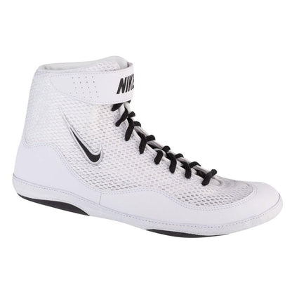 Nike Inflict Wrestling Shoes (325256-101 White/Black/Black) Size 8.5 - Renee Lane Company