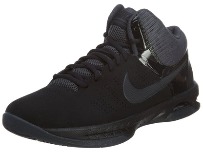 Nike Mens Air Visi Pro Vi NBK Black/Anthracite Ankle-High Nubuck Basketball Shoe - 10M - Renee Lane Company