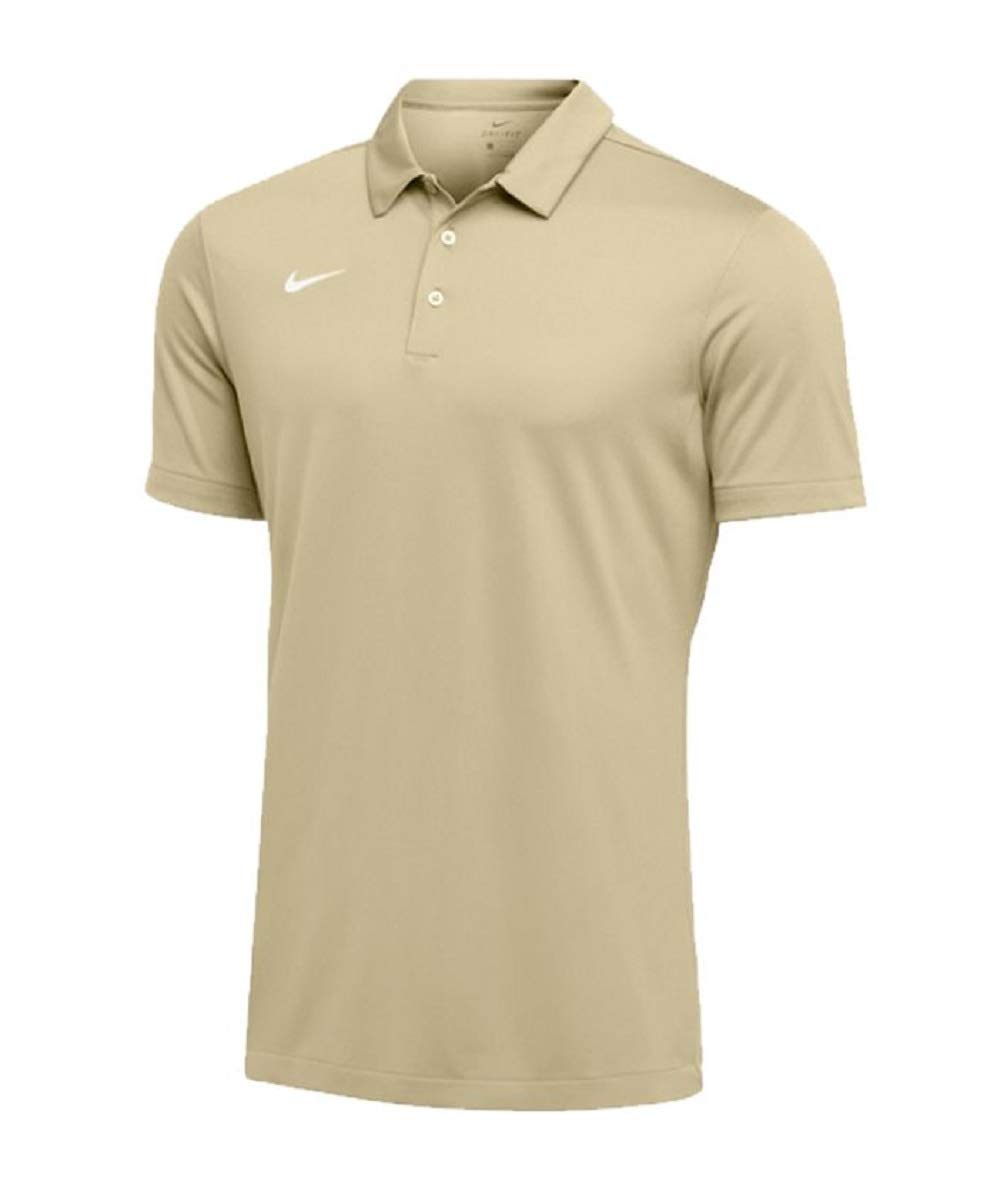 Nike Mens Dri-FIT Short Sleeve Polo Shirt (X-Large Team Gold) - Renee Lane Company