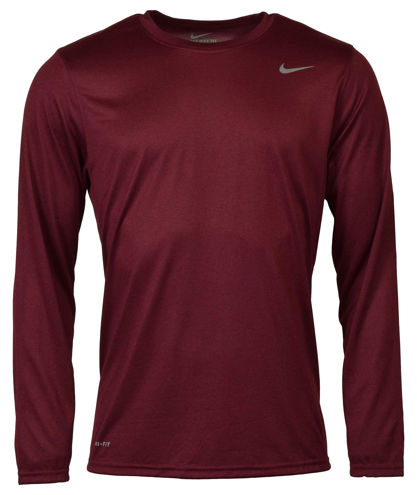 Nike Mens Dry Anti-Odor Dri-Fit Long Sleeve Shirt Cardinal X-Large - Renee Lane Company