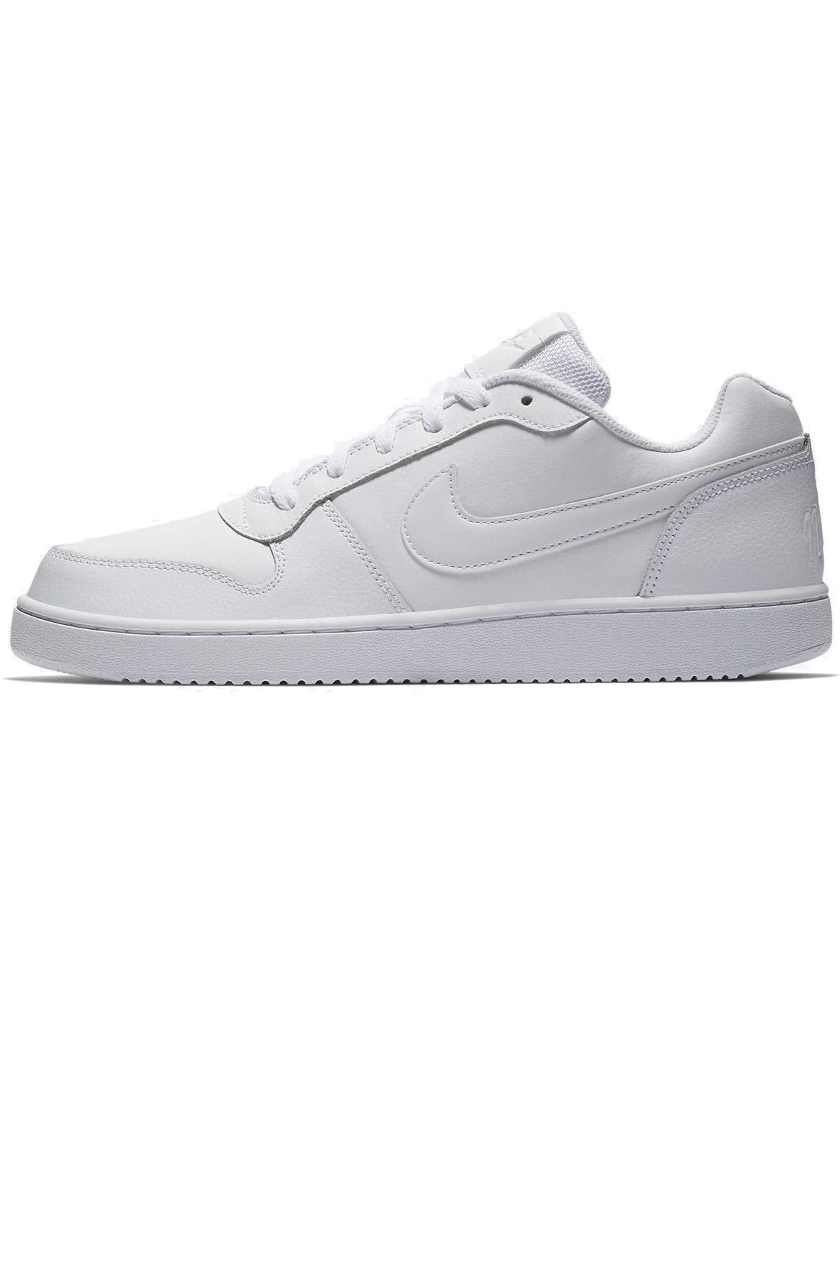 Nike Mens Ebernon Low Basketball Shoe White/White 11 Regular US - Renee Lane Company