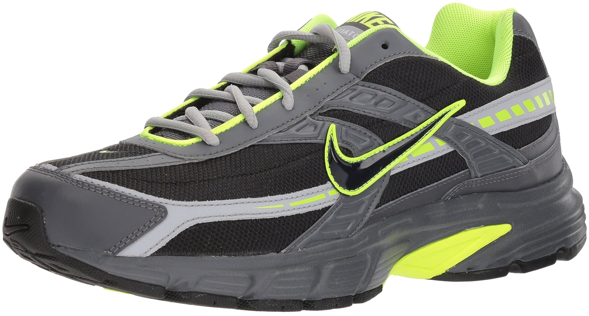 Nike Mens Initiator Running Shoe Black/Black/Dark Grey/Wolf Grey 9.5 D US - Renee Lane Company