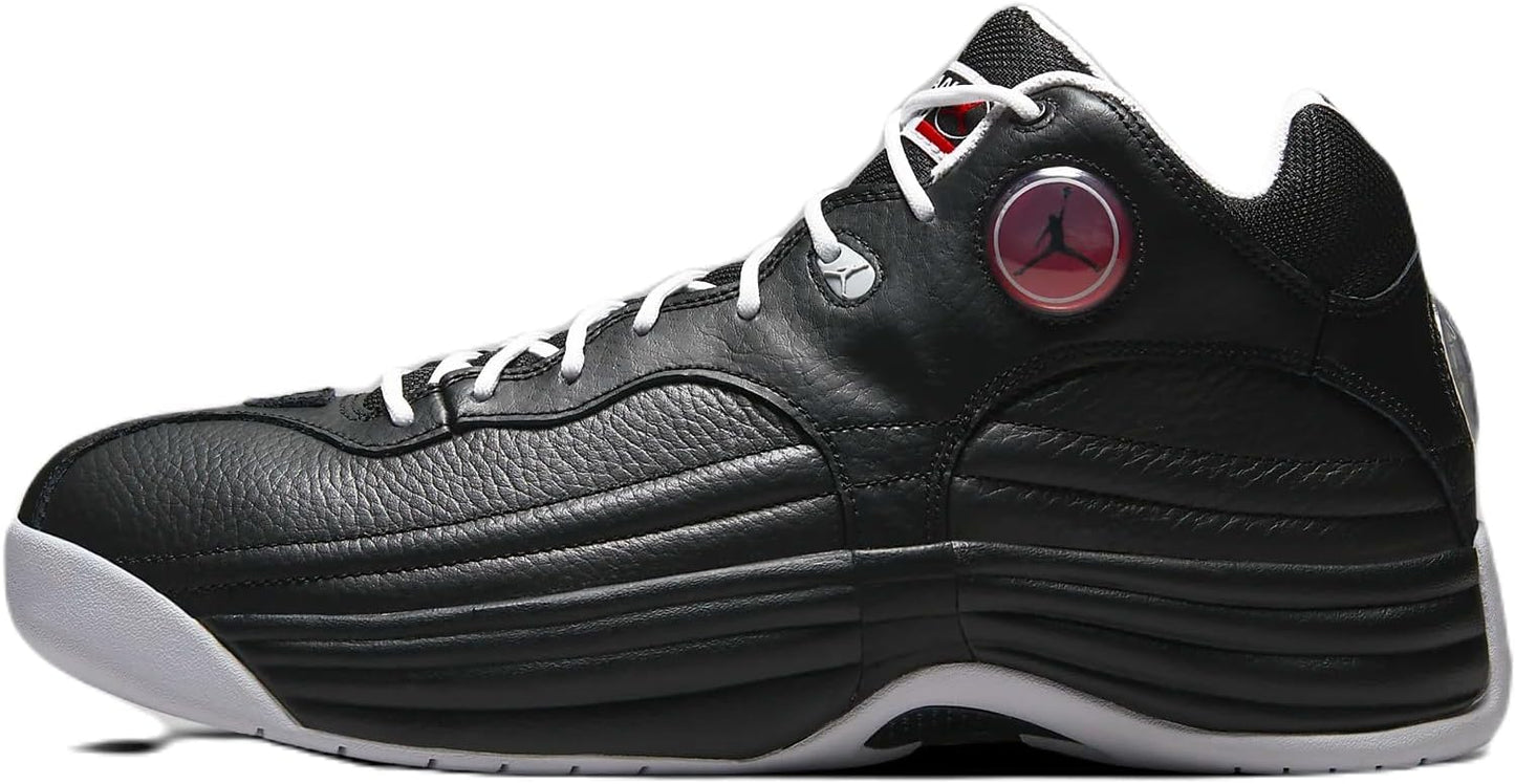 Nike Mens Jordan Jumpman Team I Basketball Shoes Black/White/Varsity Red 12 M US - Renee Lane Company
