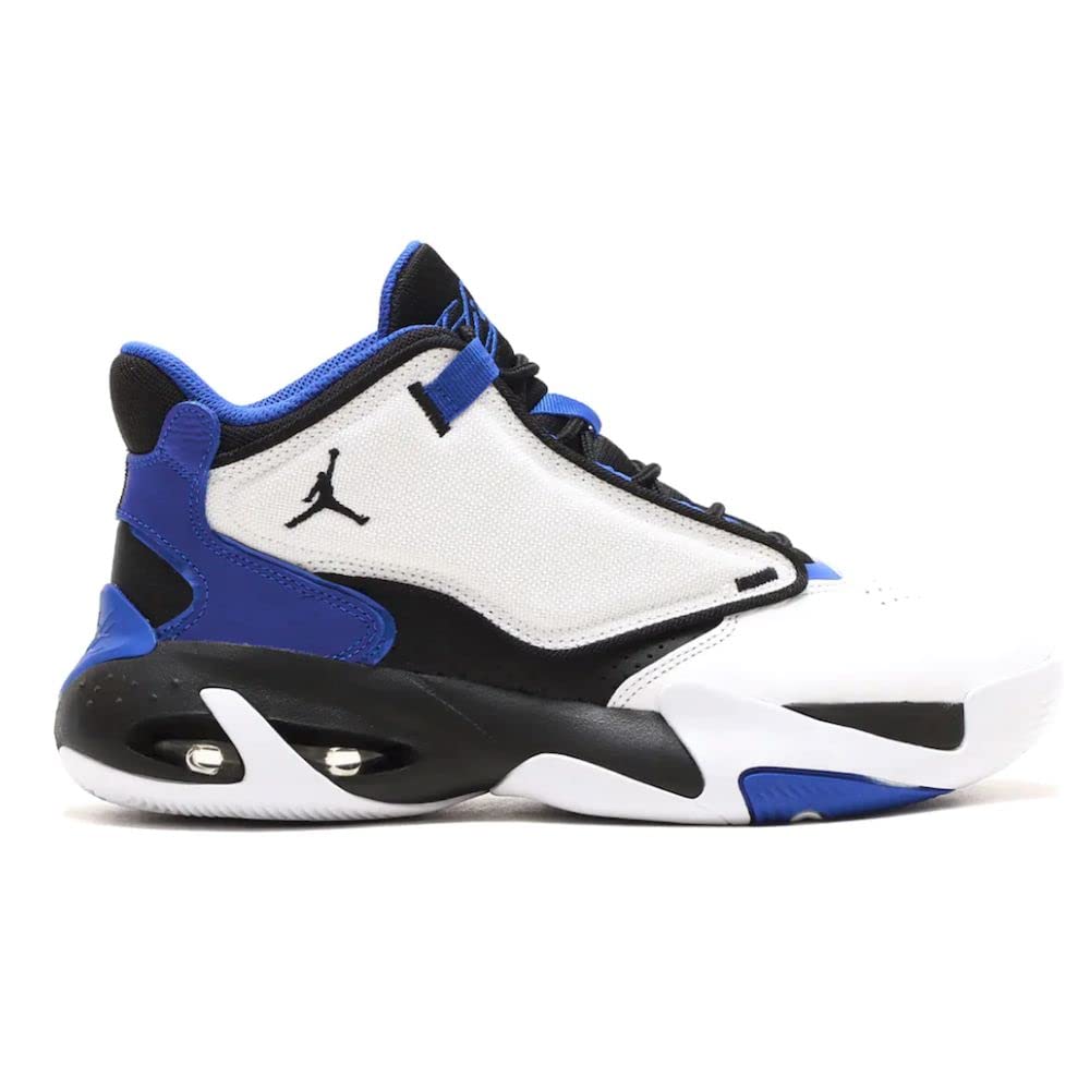 Nike Mens Jordan Max Aura 4 Running WHITE/BLACK-HYPER ROYAL 7 UK (8 US) - Renee Lane Company