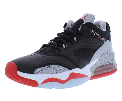 Nike Mens Jordan Point Lane in Black/University Red-Wolf Grey (us_Footwear_Size_System Adult Men Numeric Medium Numeric_13) - Renee Lane Company