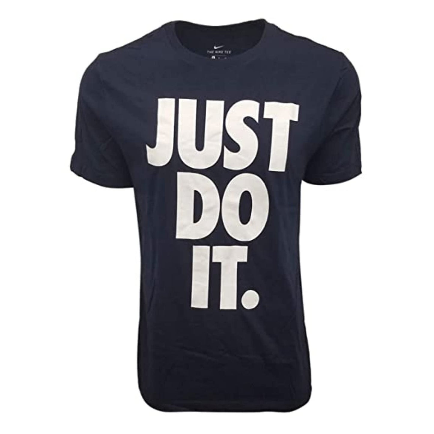 Nike Mens Just Do It Big Logo T-Shirt (Small Navy) - Renee Lane Company
