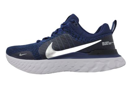 Nike Mens Low-Top Sneakers College Marine Metallic Silver 15 - Renee Lane Company