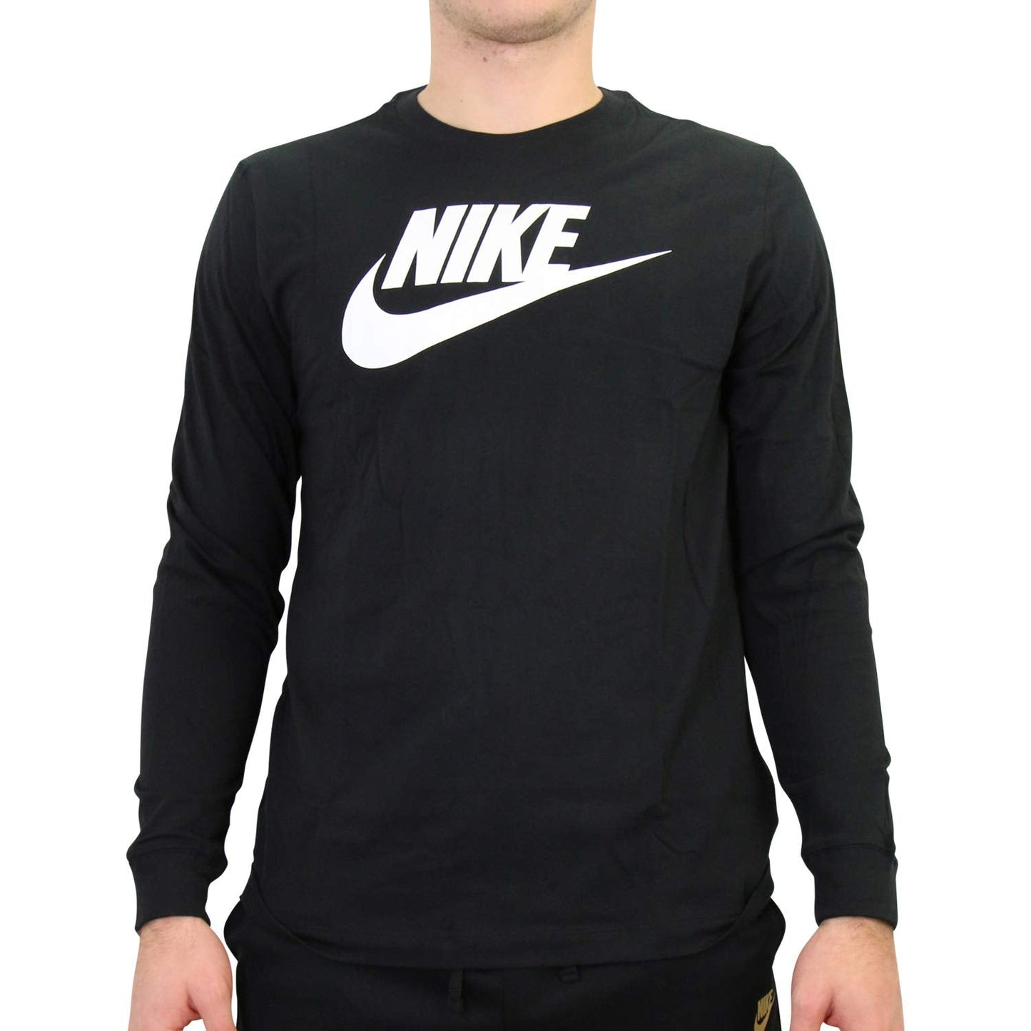 Nike Mens NSW Long Sleeve TEE ICON Futura T-Shirts CI6291-063 Size M - Renee Lane Company