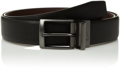 Nike Mens Pebble Feather Edge Reversible Belt Black/Brown 34 - Renee Lane Company