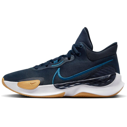Nike Mens Renew Elevate III Basketball Shoes (Obsidian/Dk Marina Blue us_Footwear_Size_System Adult Men Numeric Medium Numeric_11) - Renee Lane Company