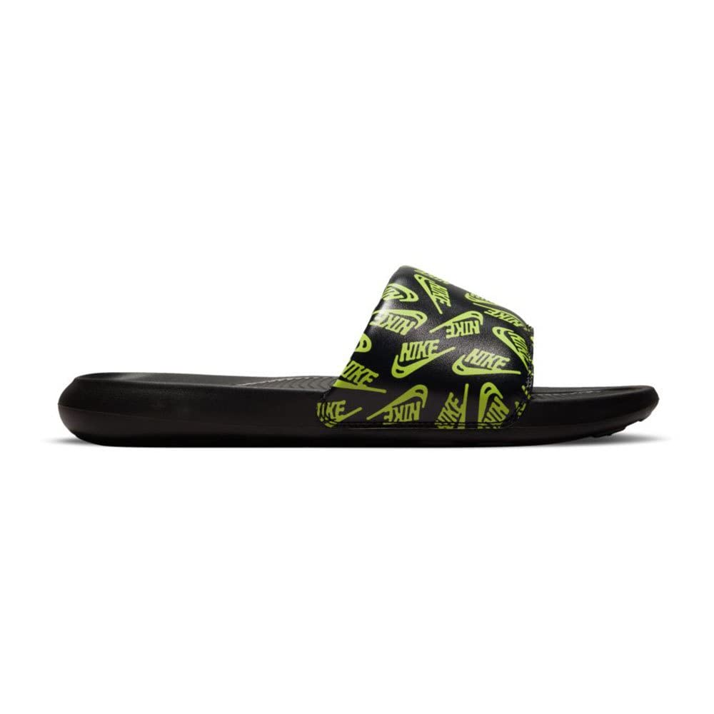 Nike Mens Slide Sneaker Black Volt Black 13.5 - Renee Lane Company