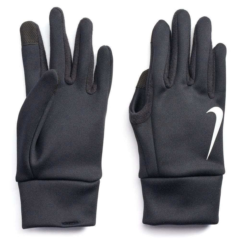 Nike Mens Thermal Therma Fit Fabric Touch Screen Capability Gloves (X-Large Black) - Renee Lane Company
