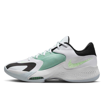 Nike Mens Zoom Freak 4 Basketball Shoes White/Black-barely Volt 9.5 - Renee Lane Company