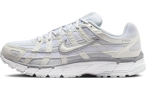 Nike P-6000 Shoes (FV6603-101 Metallic Summit White/Pure Platinum/Wolf Grey/White) Size 5 - Renee Lane Company