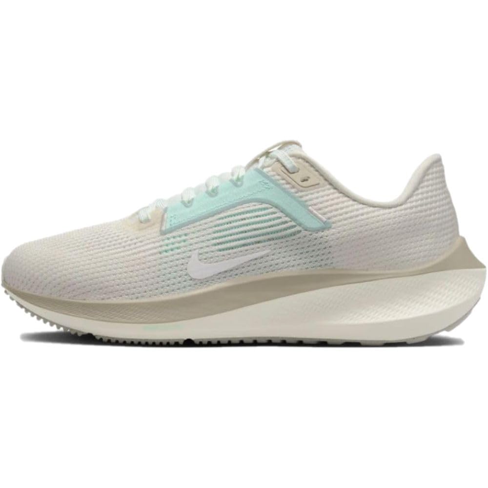 Nike Pegasus 40 Womens Road Running Shoes (FN7629-030 Phantom/Jade Ice/Sail/White) Size 8.5 - Renee Lane Company