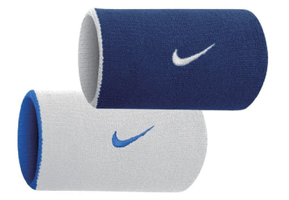 Nike Premier Home and Away Doublewide Wristbands (Varsity Royal/White Osfm) - Renee Lane Company
