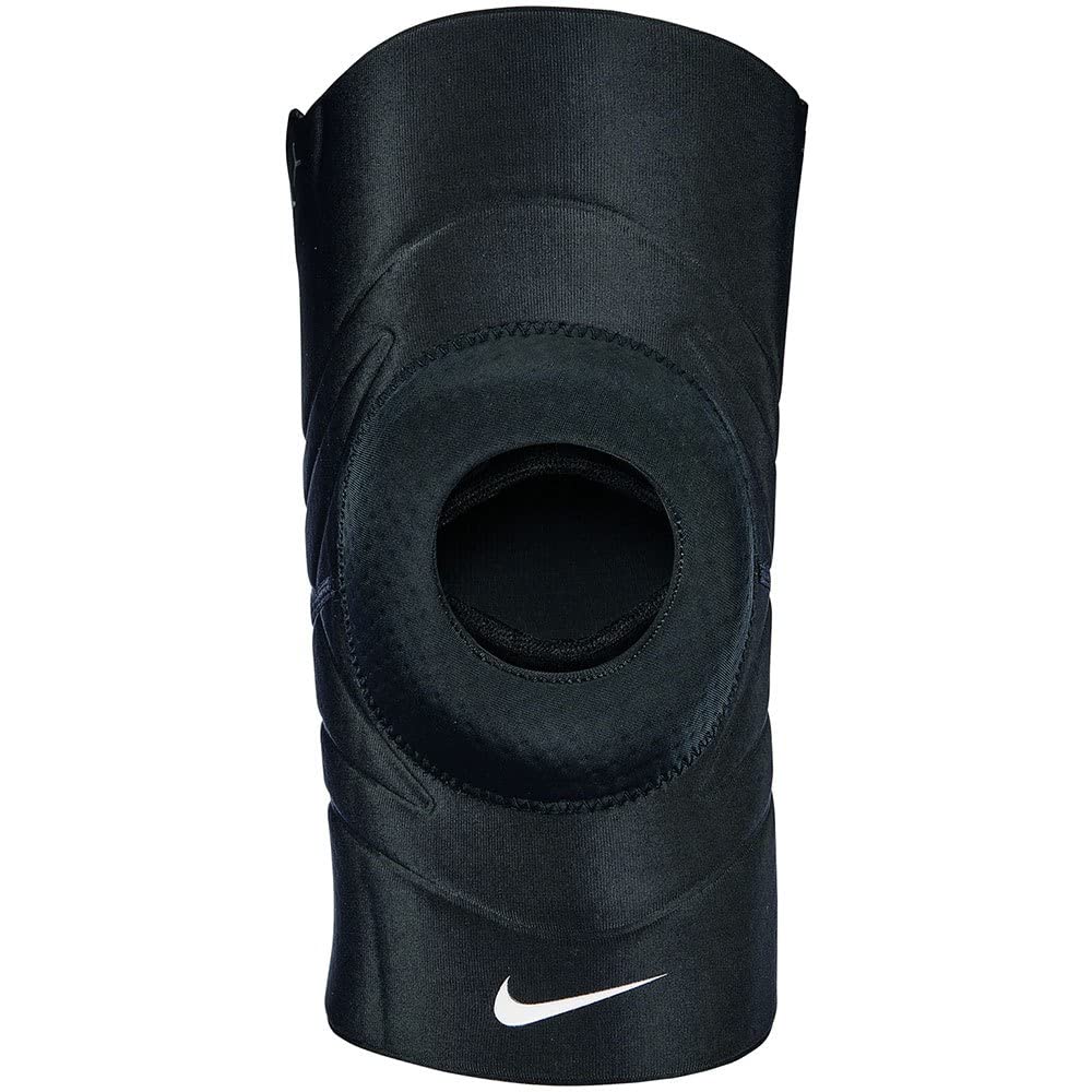 Nike Pro Open Patella Knee 3.0 Black | White Large - Renee Lane Company