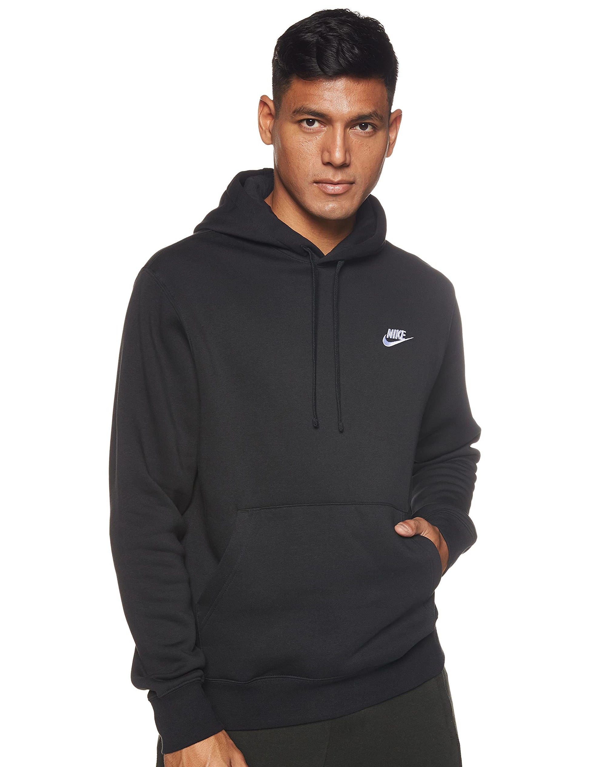 Nike Pull Over Hoodie Black/Black/White Large - Renee Lane Company