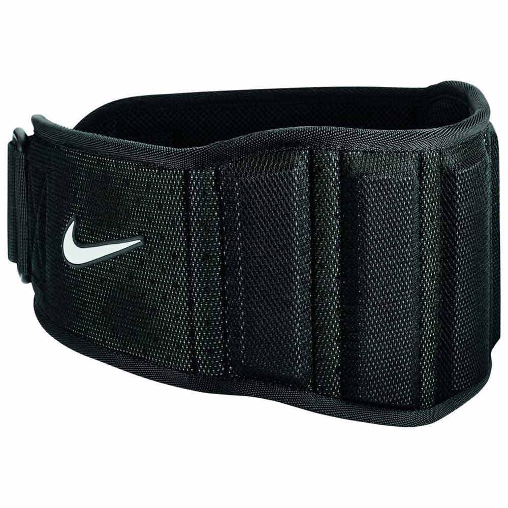 Nike STRUCTURED TRAINING BELT 3.0 S BLACK/BLACK/WHITE - Renee Lane Company