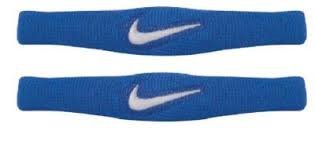 Nike Skinny Dri-Fit Bands (One Pair Deep Royal/White) - Renee Lane Company