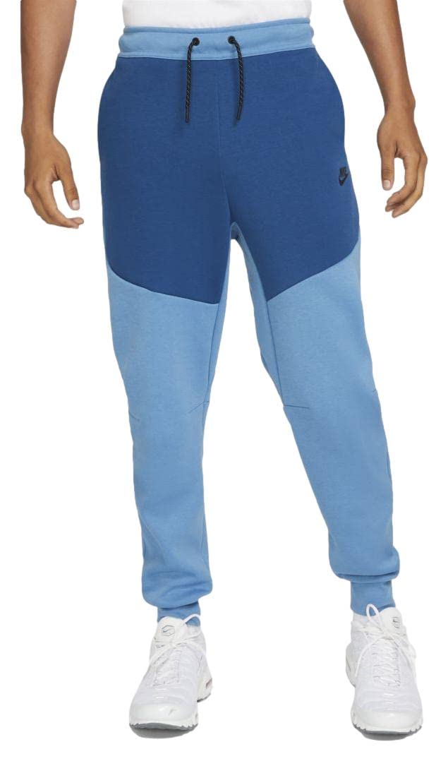 Nike Sportswear Mens Tech Fleece Joggers Pants (Dutch Blue/Court Blue/Black X-Large) - Renee Lane Company