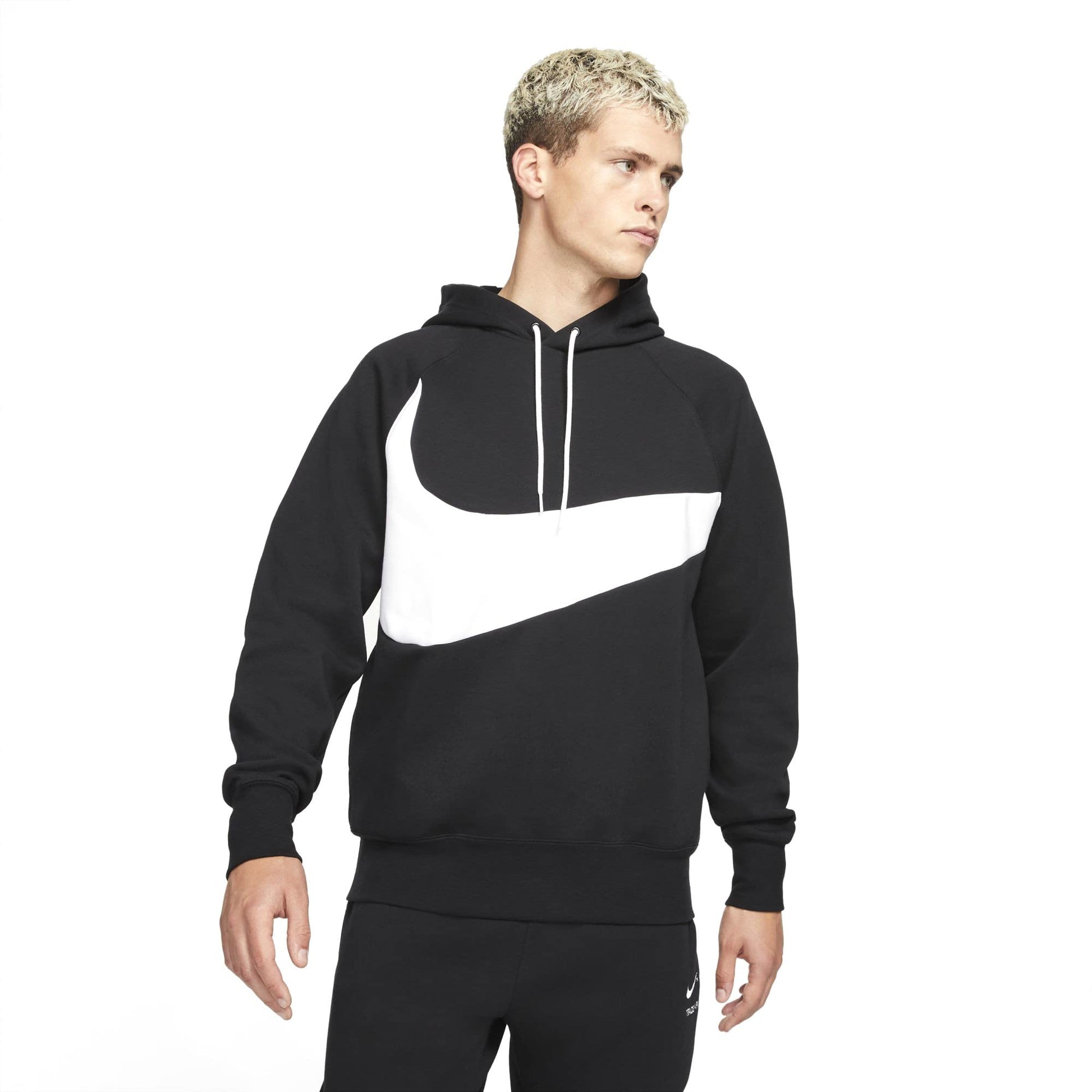 Nike Sportswear Tech Fleece Hoodie Black/White/White LG - Renee Lane Company