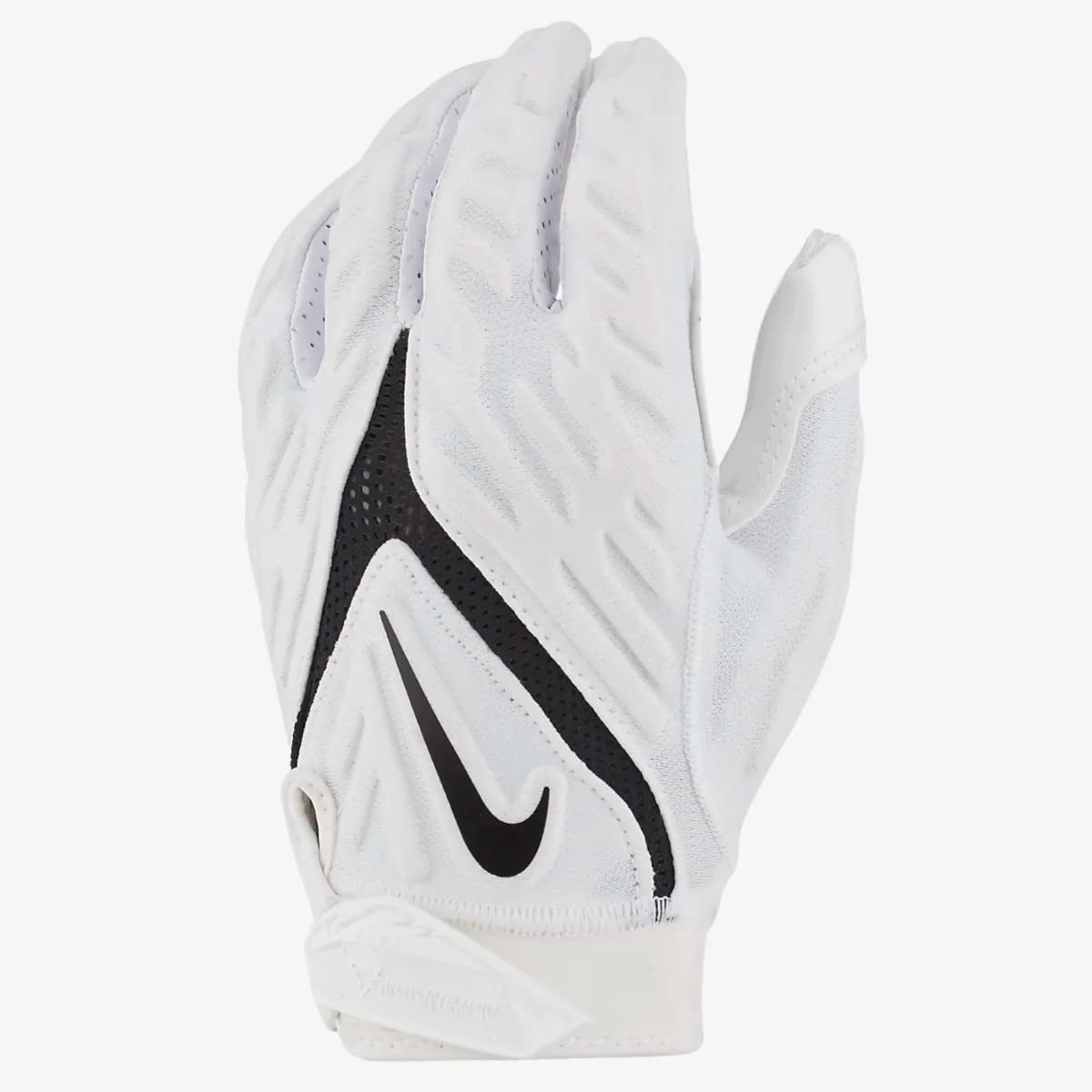 Nike Superbad 6.0 Football Gloves White | Black MD - Renee Lane Company