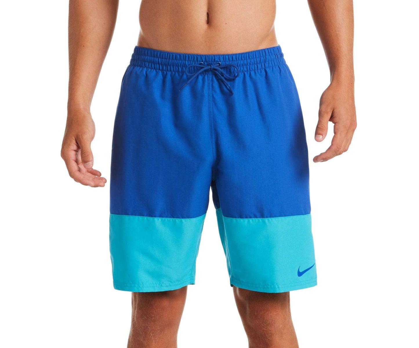 Nike Swim Mens Split Breaker Volley Swim Trunk Game Royal Large/Blue - Renee Lane Company