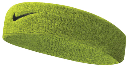 Nike Swoosh Headband (Atomic Green/Black One Size) - Renee Lane Company