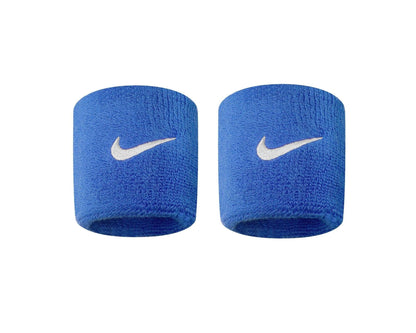 Nike Swoosh Wristbands (Royal Blue/White Osfm) - Renee Lane Company