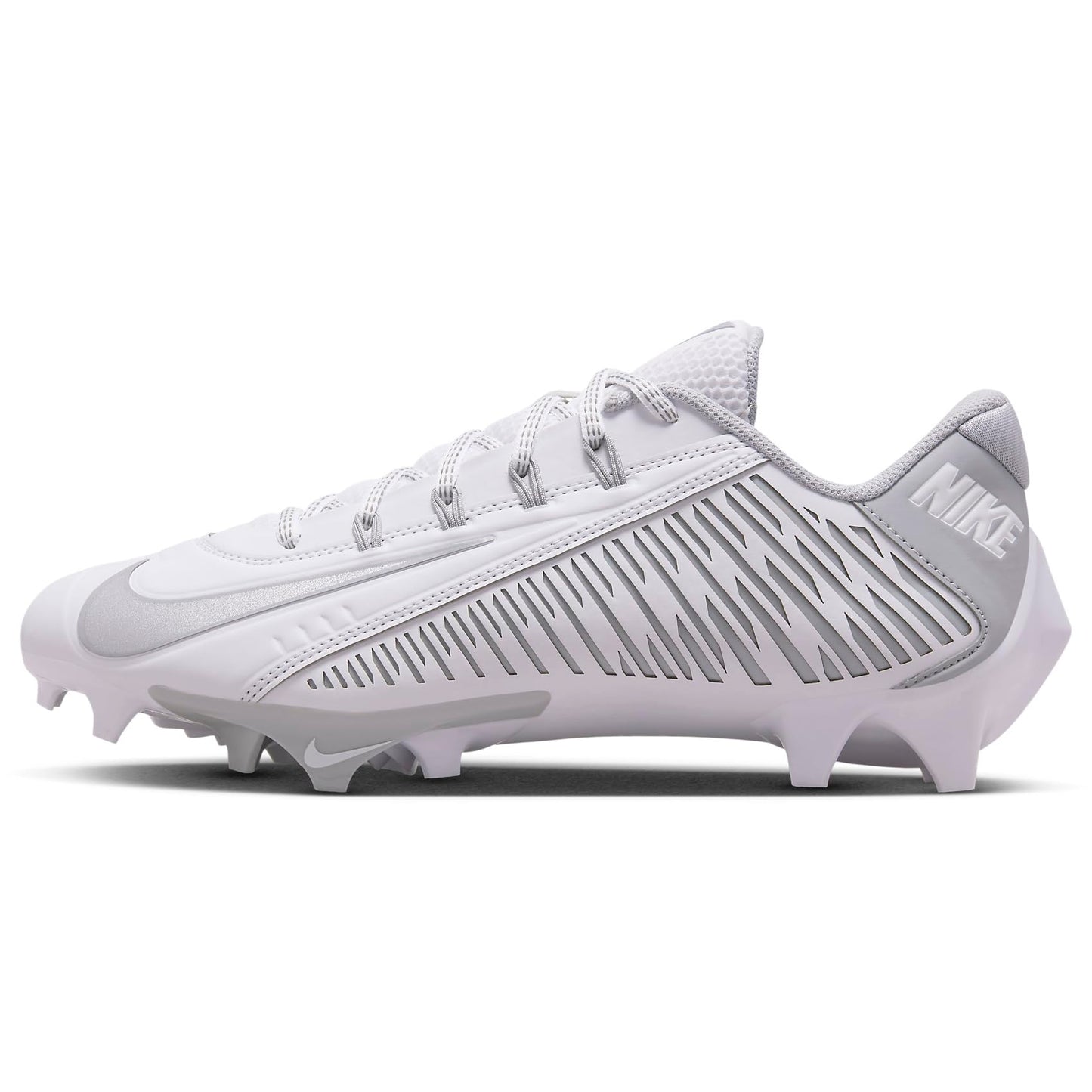 Nike Vapor Edge Pro 360 2 Mens Football Cleats White/Metallic Silver-360 VC DO6294-100 11 - Renee Lane Company