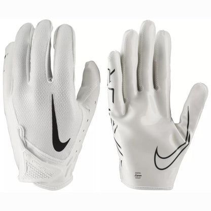 Nike Vapor Jet 7.0 Football Gloves White | White | Black 2XL - Renee Lane Company