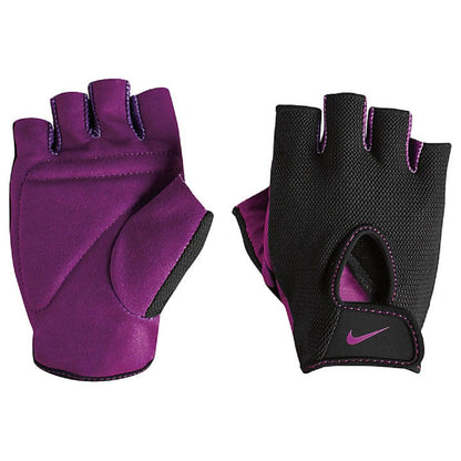 Nike Womens Fundamental Training Gloves (Black/Bold Berry Large) - Renee Lane Company