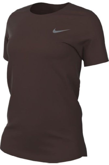 Nike Womens Legend Short Sleeve Crew T-Shirt (US Alpha Small Regular Regular Dark Cinder) - Renee Lane Company