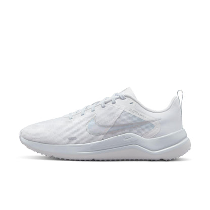 Nike Womens Low-Top Sneakers White Metallic Silver Pure Platinum 8.5 - Renee Lane Company