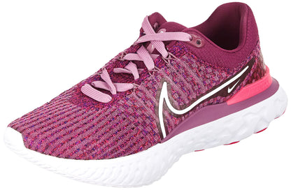 Nike Womens React Infinity Run FK 3 Active Running Shoes Purple 6.5 Medium (BM) - Renee Lane Company