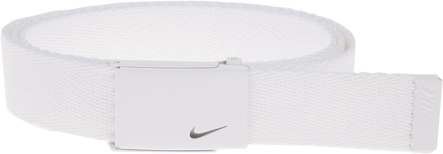 Nike Womens Tech Essentials Single Web Belt White One Size - Renee Lane Company