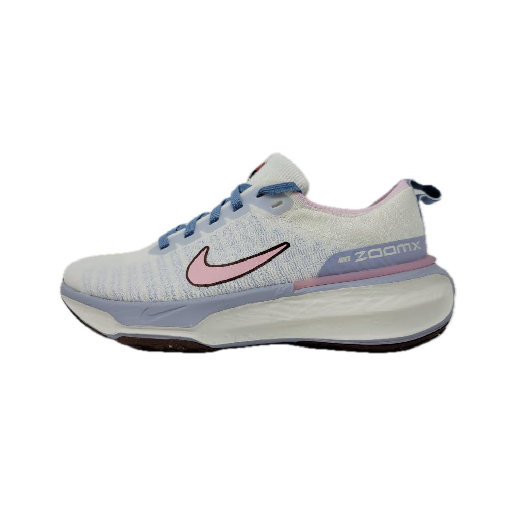 Nike Womens ZoomX Invincible Run Flyknit 3 Road Running Shoes Sail/Med Soft Pink-Sail 9.5 M US - Renee Lane Company