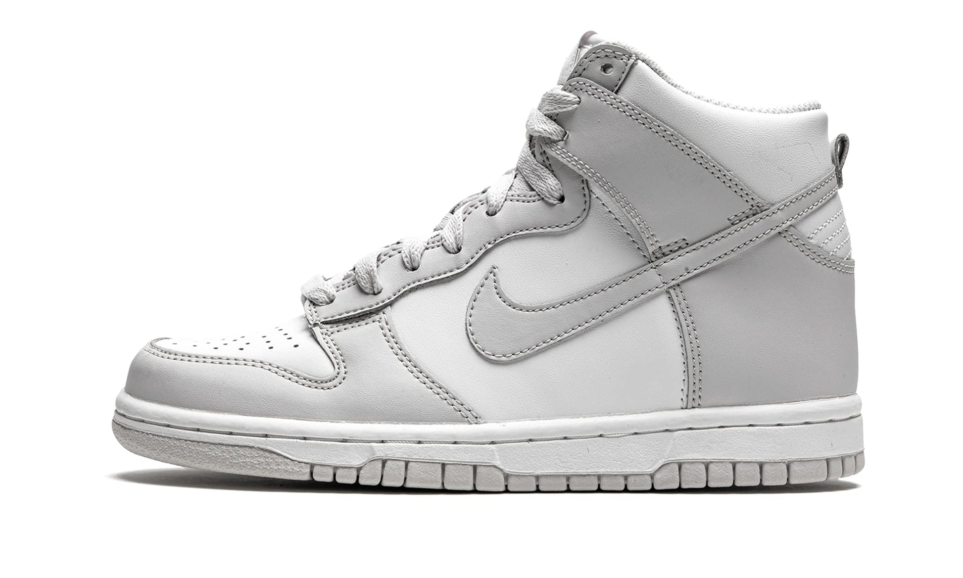Nike Youth Dunk High GS Vast Grey White/Vast Grey 6Y - Renee Lane Company