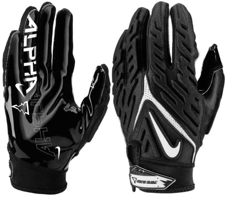 Nike Youth Superbad 6.0 Football Gloves Black | White Small - Renee Lane Company