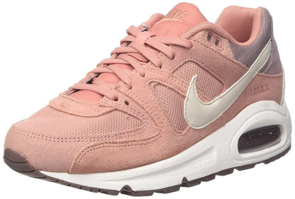 Nike womens Air Max Command Sneakers Pink Reb Stardust Light Bone Taupe Grey White 600 7.5 - Renee Lane Company