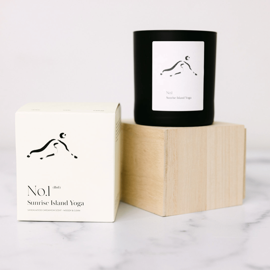 No. 1 Sunrise Island Yoga (Bali) Candle | Lucky Owl - Renee Lane Company